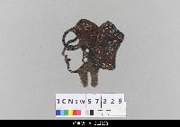 藏品(中國湖北皮影戲偶頭-生)的圖片